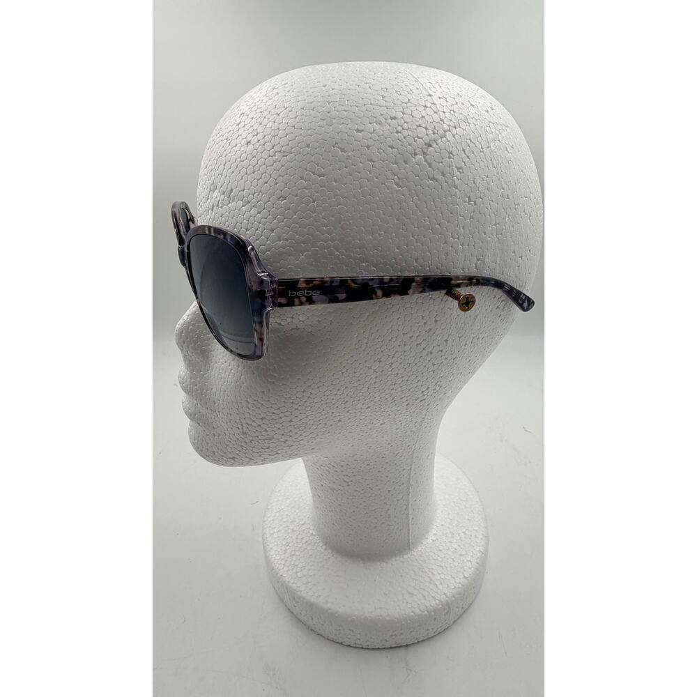 Bebe NEW BB7195 Sunglasses 54-17-135 Plum Floral (500) - Picture 2 of 5
